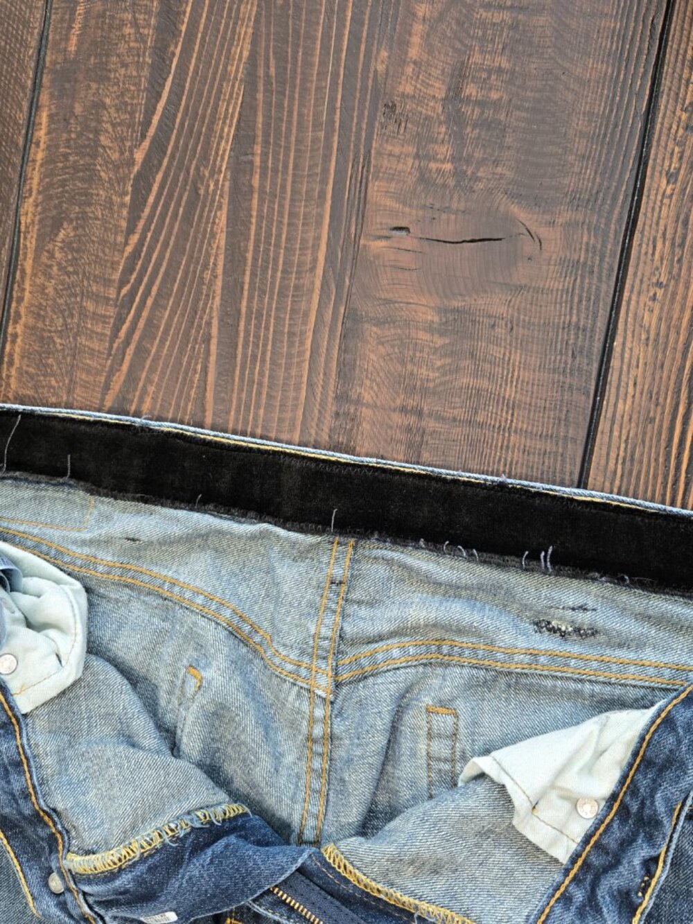 Levis 514 Mens Straight Fit Jeans Size 38x26 Denim 100% Cotton Lot of 2 - Picture 10 of 12